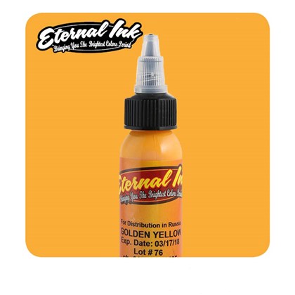Eternal Tattoo Ink - Golden Yellow 30ml
