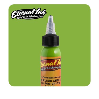 Eternal Tattoo Ink - Nuclear Green 30ml