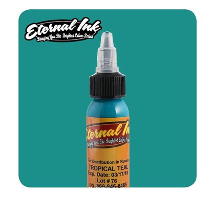 Eternal Tattoo Ink - Tropical Teal 60ml