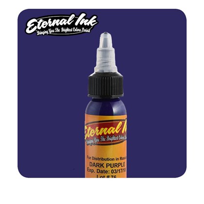Eternal Tattoo Ink - Dark Purple 120ml