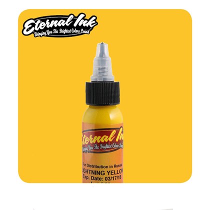 Eternal Tattoo Ink - Lightning Yellow 15ml
