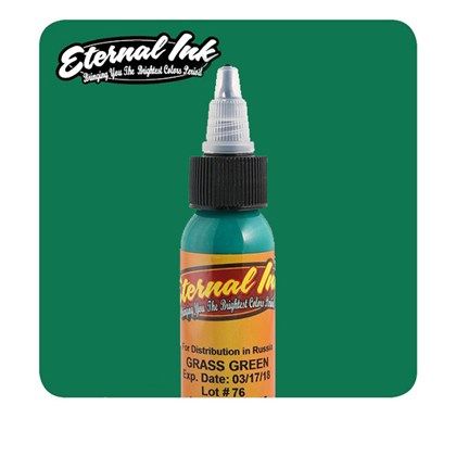 Eternal Tattoo Ink - Grass Green 15ml