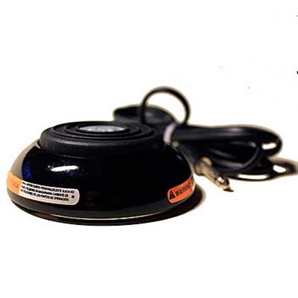 Педаль для тату машинки CAM Black Round Foot Switch 