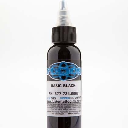 Fusion Ink - Basic Black 240ml